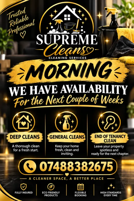 Supreme cleans