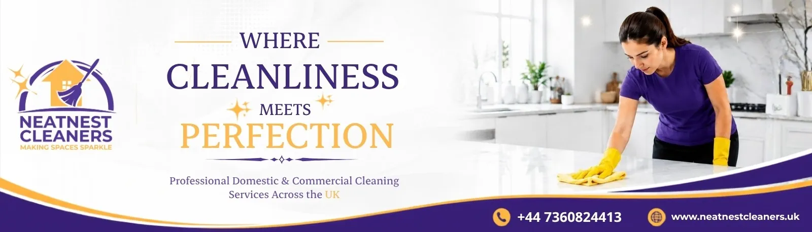 NeatNest Cleaners Ltd Banner