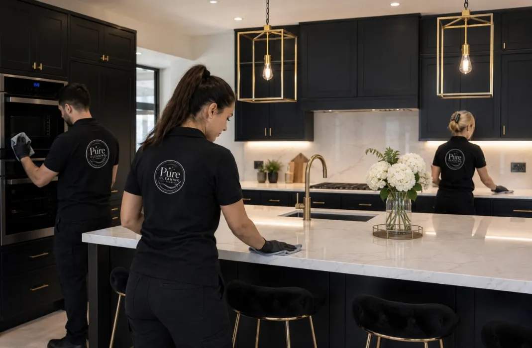 Pure Cleaning Team Banner