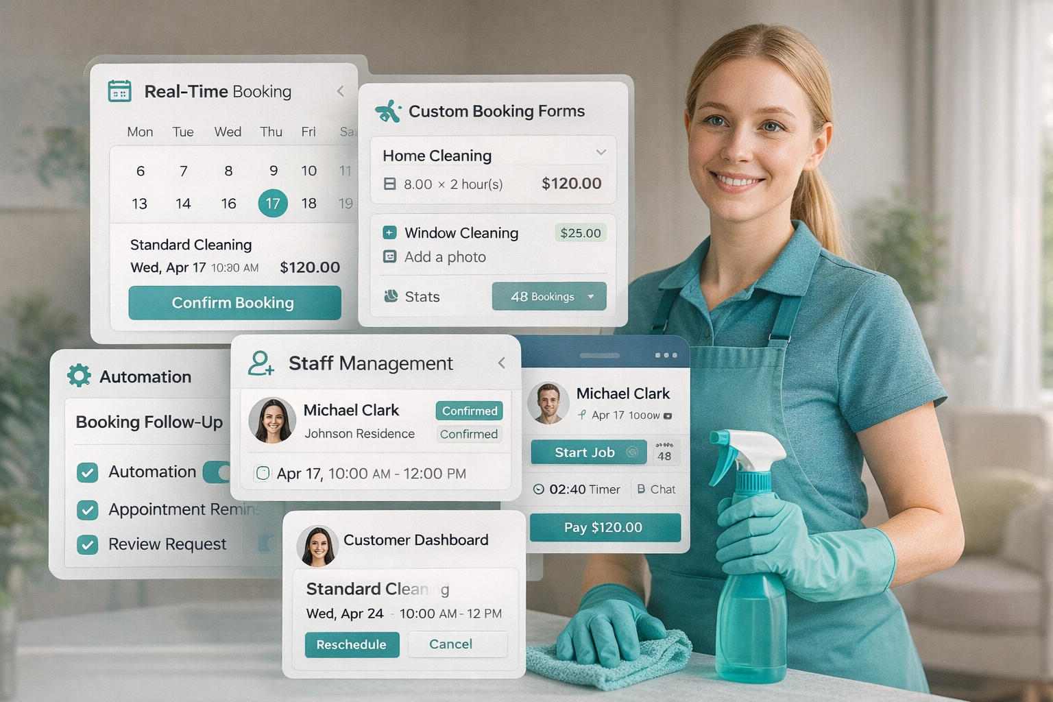 Maid Software Features