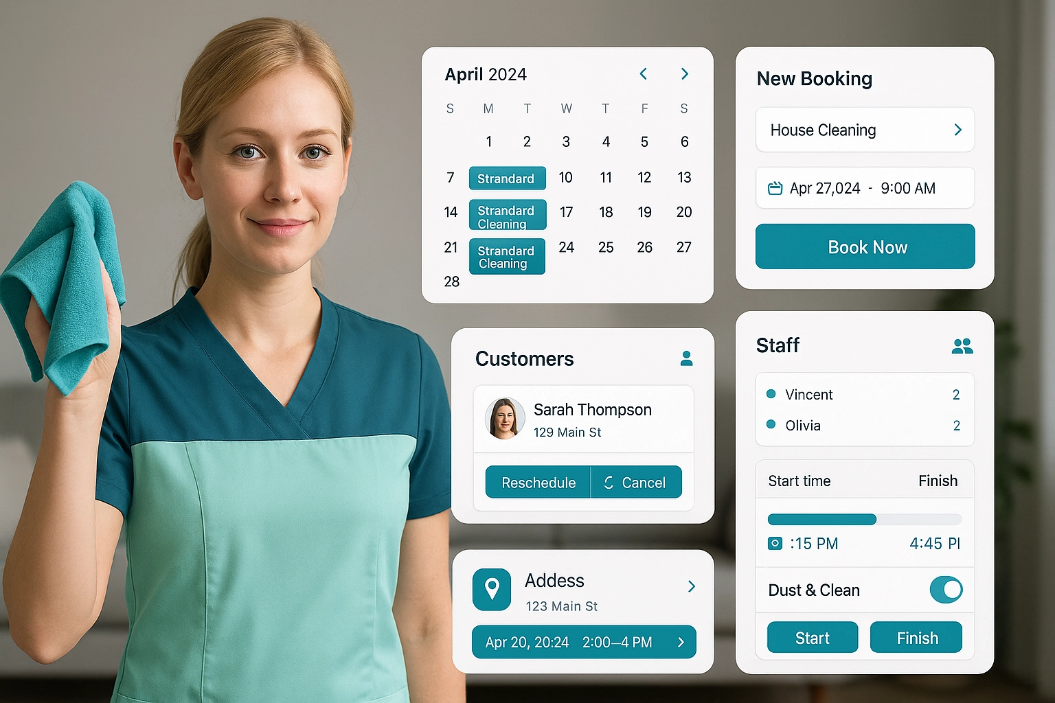 MaidCentral alternative for cleaning companies