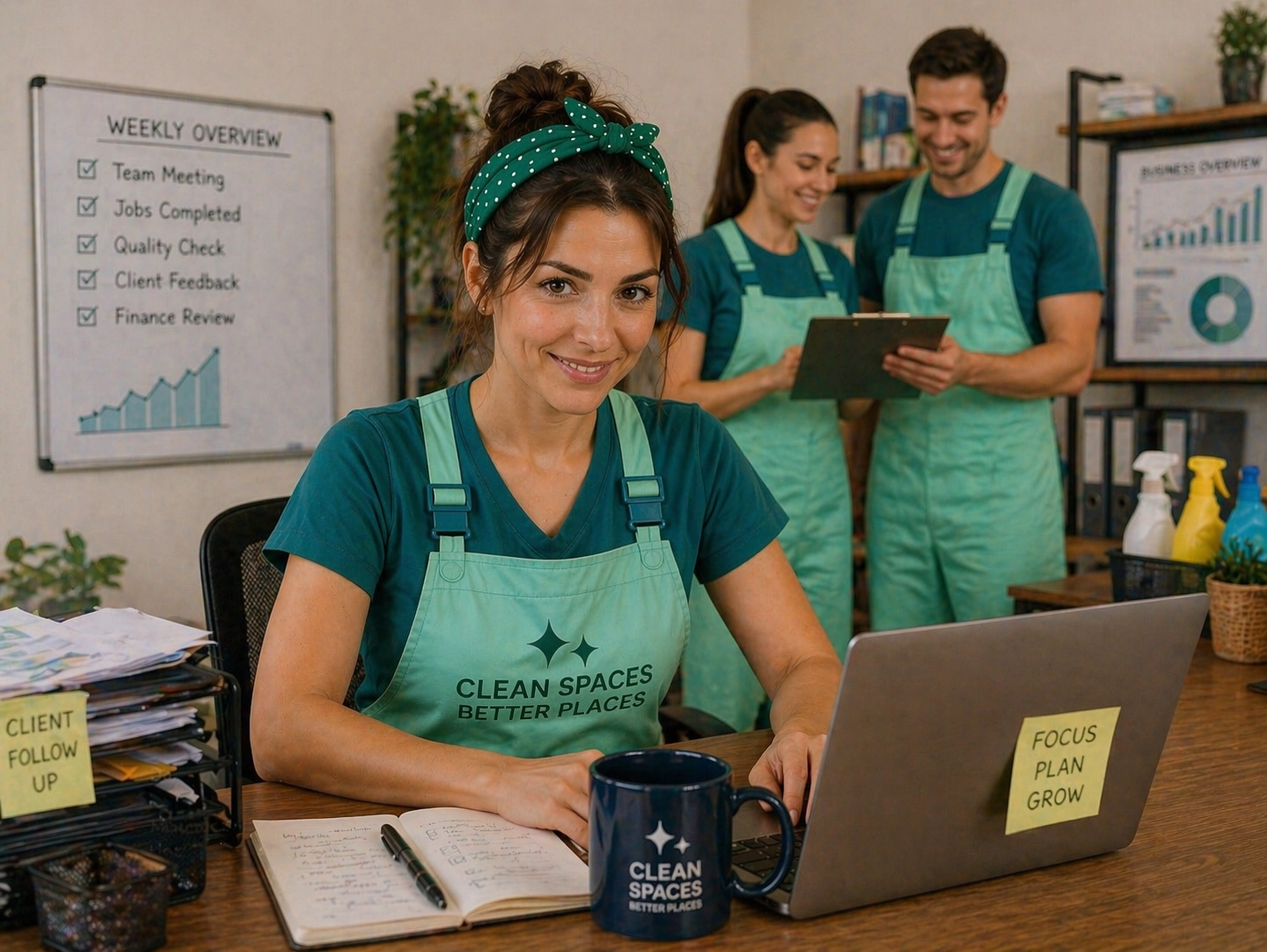Growth stages of a cleaning business