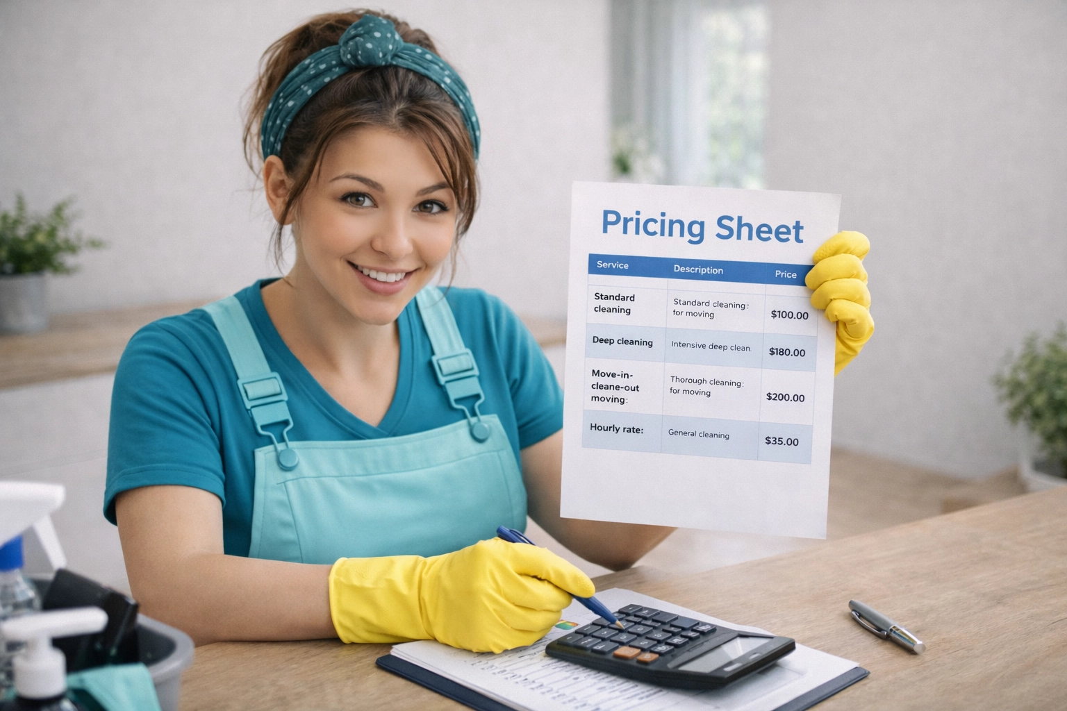 Cleaning service pricing guide