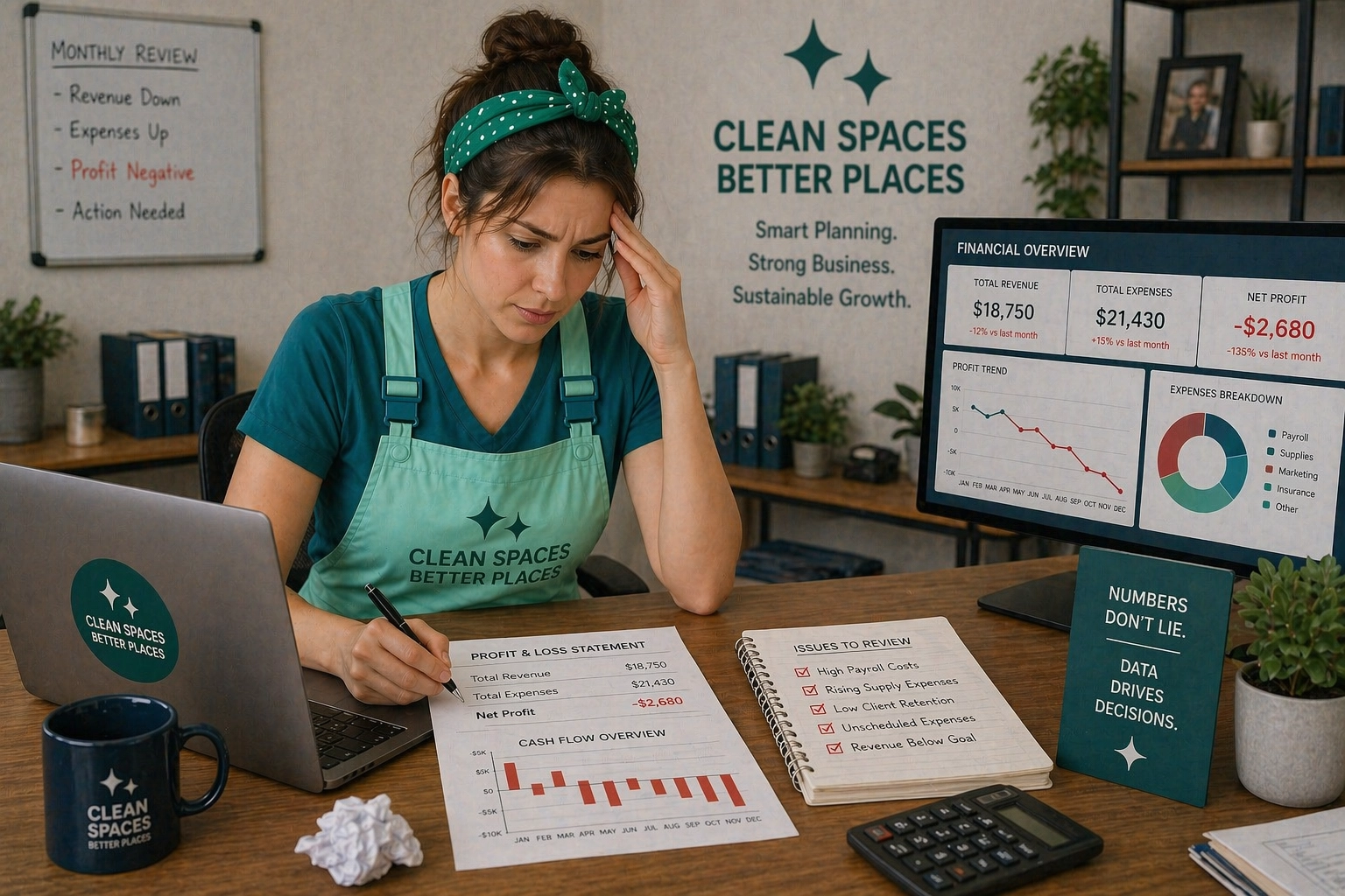 Cleaning profit mistakes
