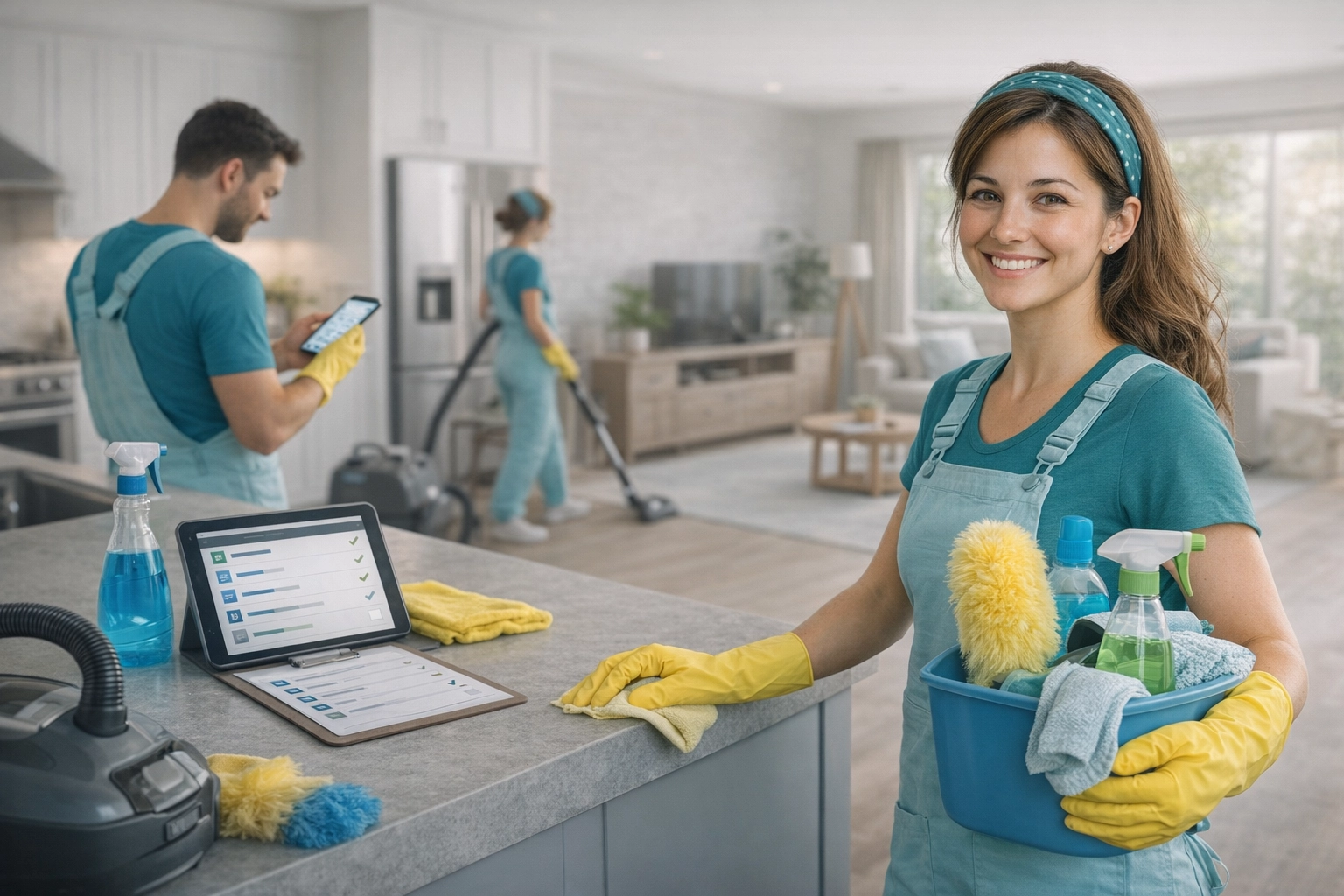 Cleaning business workflow guide