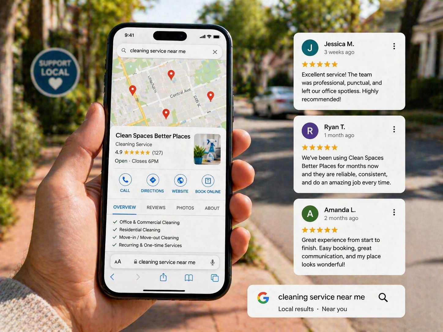 Google Business Profile cleaning
