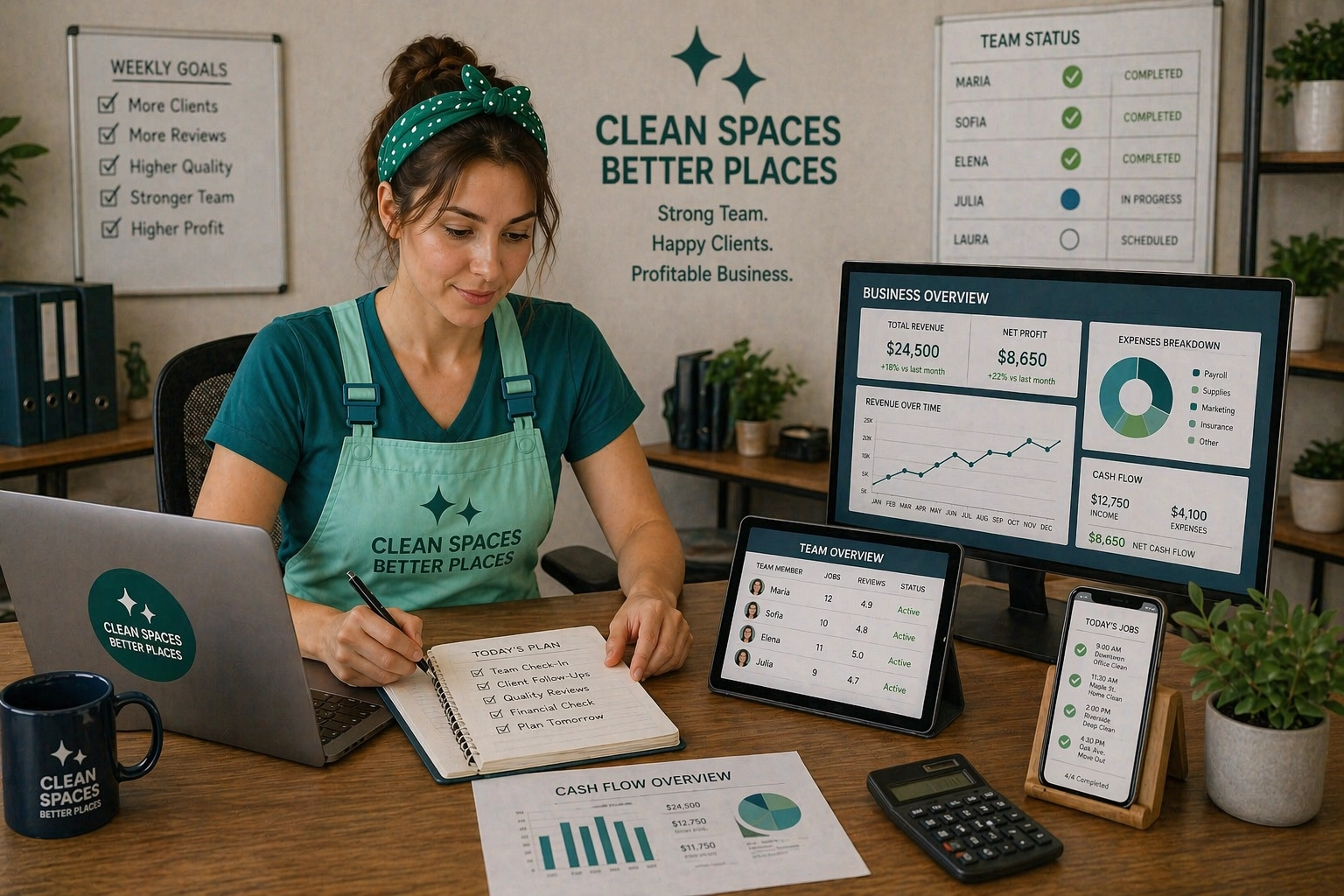 Stay profitable with staff