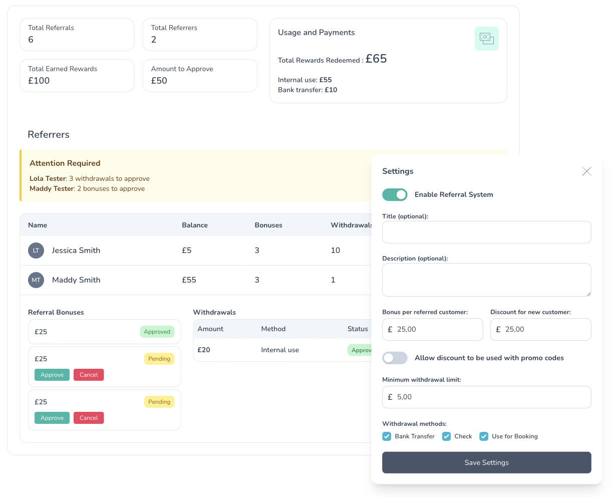 Referral Program
