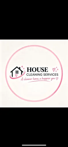 House cleaning services logo