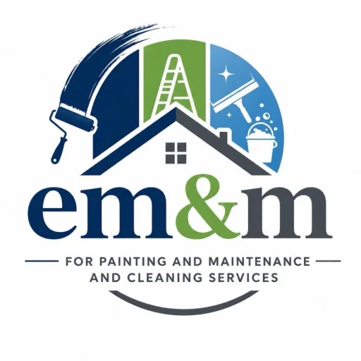 Em&m cleaning and decorating ltd logo