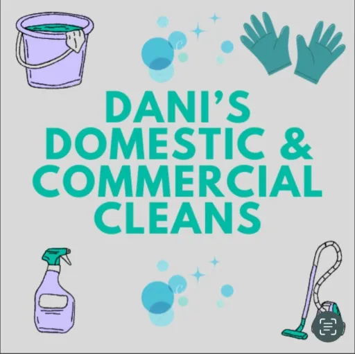Dani’s domestic and commercial cleans logo