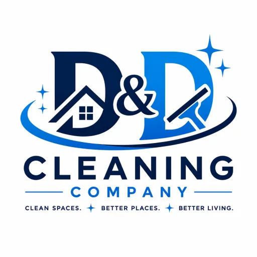 D&D Cleaning Company logo