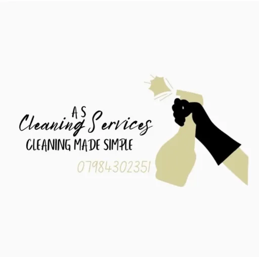A s cleaning services logo