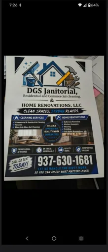 DGS janitorial logo