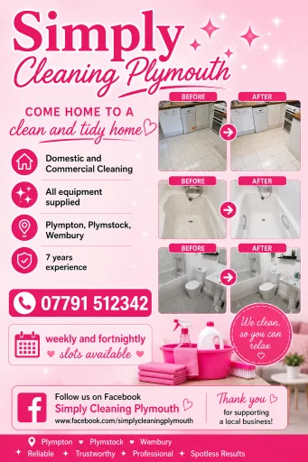 Simply Cleaning Plymouth logo