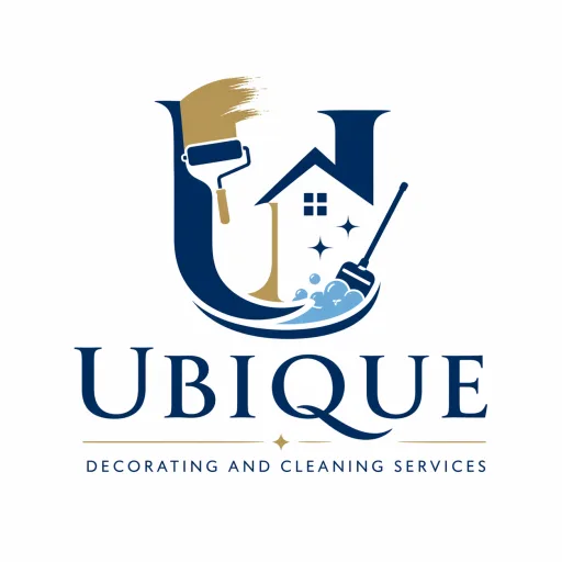 Ubique decorating and cleaning services logo